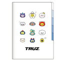 カミオジャパン TRUZ 5インデックスクリアファイル WHITE 207817 A4 ×× お買い物マラソン お買い得商品