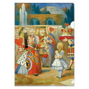 A5 仕切付ファイル クリアファイル THE MACMILLAN ALICE ハートの女王 211373 カミオジャパン kamiojapan ポイント UP 期間限定 お買い物マラソン お買い得商品