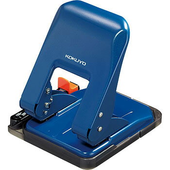 ポイント UP 期間限定 【コクヨ】2穴パンチ　ラクアケ37　青　PN-G37B
