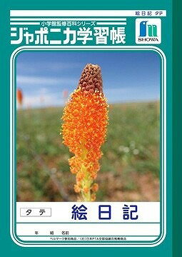 ◆◆【ショウワノート】ジャポニカ学習帳　絵日記　タテ JL-46【B5】のサムネイル