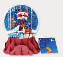 ポイント UP 期間限定 ×× クリスマスカード スノーグローブカード L Stuck! SGS04 ...