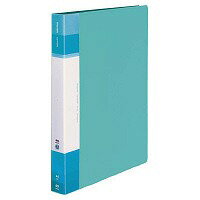 ポイント UP 期間限定 【コクヨ】クリヤーブック(Glassele)固定式・背ポケットタイプ60ポ