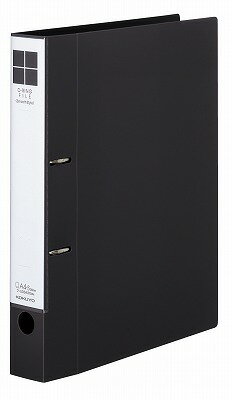Dリングファイル スムーススタイル ダークグレー 300枚 DM フ-UDS430DM コクヨ KO