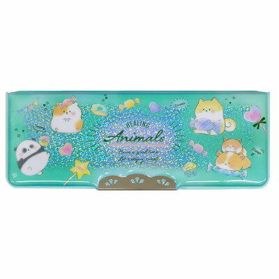 【サンスター】CFヨコピタ　ホログラム　ヒーリングアニマル S1313592★FANCYファンシー★【筆入れ】[入園入学/新入学/新学期]