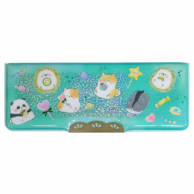 【サンスター】CFヨコピタ　ホログラム　ヒーリングアニマル S1313592★FANCYファンシー★【筆入れ】[入園入学/新入学/新学期]