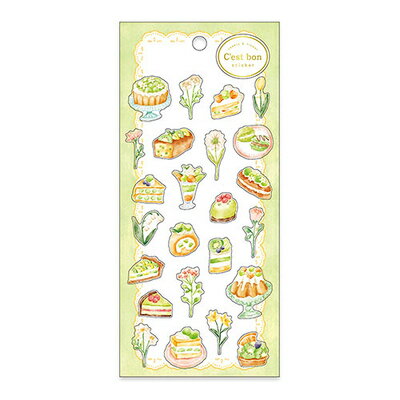 ޥɥ ܥ ƥå green C'est bon sticker 82165 MINDWAVE