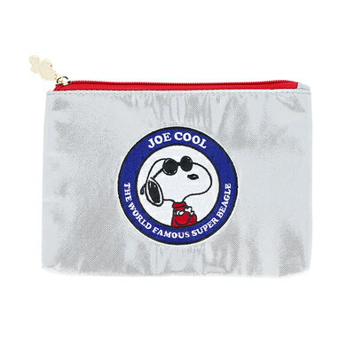 PEANUTS スヌーピー フラット ポーチ ヴィンテージ Vintage Collection シルバー S2333902 サンスター文具 sunstar お買い物マラソン お買い得商品