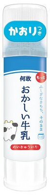 ポイント UP 期間限定 パロディ ラメ入り カラー スティックのり おかしい牛乳 85291 Q-LIA 業者様歓迎 ◎ クーリア