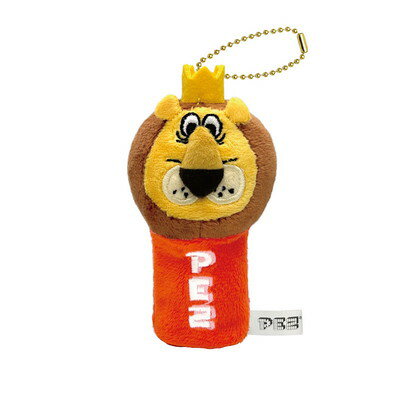 ポイント UP 期間限定 PEZ キャラパペ キーホルダー Lion 218138 カミオジャパン kamiojapan ◎のサムネイル