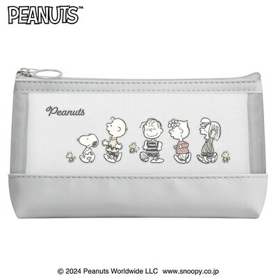 カミオジャパン ペンケース 男の子 ポイント UP 期間限定 ペンケース メッシュ切り返し スヌーピー PEANUTS 304264 カミオジャパン kamiojapan ◎