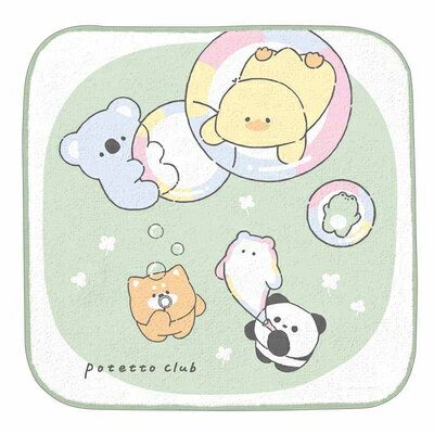ミニタオル ぽてっとくらぶ 122224 クラックス CRUX ポイント UP 期間限定 お買い物マラソン お買い得商品