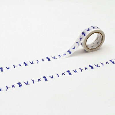 マスキングテープ mt 山口一郎 blue bird 15mm×7m MTYAMA04 カモ井加工紙 KAMOI お買い物マラソン お買..