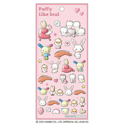 ポイント UP 期間限定 ステッカー Puf