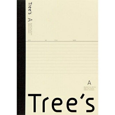 ノート TREES B5 A罫 30枚 クリーム UTR3AC キョクトウ・アソシエイツ 日本ノート ◆◆