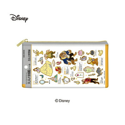 クリア ペンケース 大人の図鑑アイテムコレクション 美女と野獣 224221 カミオジャパン kamiojapan お買い物マラソン お買い得商品