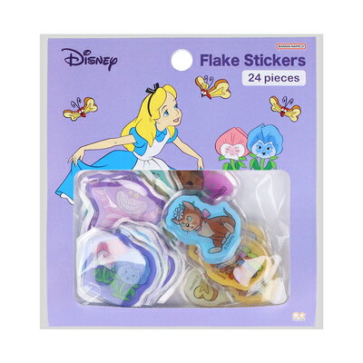 ポイント UP 期間限定 フレークシール ふしぎの国のアリス New Life Collection Disney S8591920 サンスター文具 sunstar ◎のサムネイル