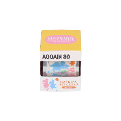 マスキングシール ボックス入 MOOMIN ムーミン小説 80周年 PLAY S8552622 サンスター文具 sunstarのサムネイル