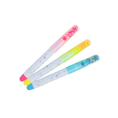 星型 蛍光 ペン 3色セット 326-HL ナカトシ産業