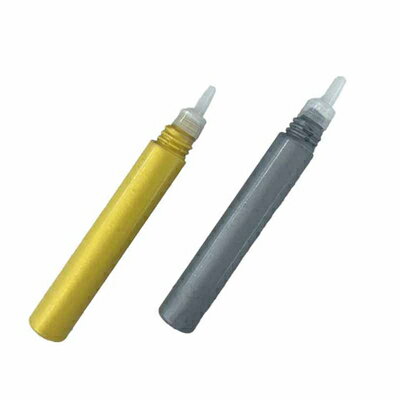 ぷっくり デコレーションペイント 金 銀 872-DP ハンドメイド DIY ナカトシ産業