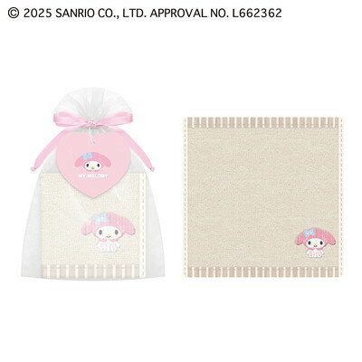 マイメロディ 巾着入り タオル サンリオキャラクターズ ギフト プレゼント 誕生日 お礼 228652 カミオ..