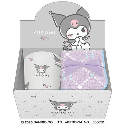 クロミ タオル付きマグカップ サンリオキャラクターズ シンプリーモード 130623 クラックス CRUX