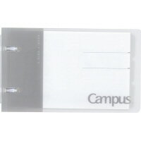 コクヨ キャンパス ノートのように使える バインダー A7 グレー 2リング 7穴 ル-NP116M KOKUYO