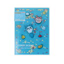 ちいかわ クリアファイル A5 スパンコール入 フルーツポンチ 昼 COMIC SCENE 第12弾 S2173824 サンスター文具 sunstar