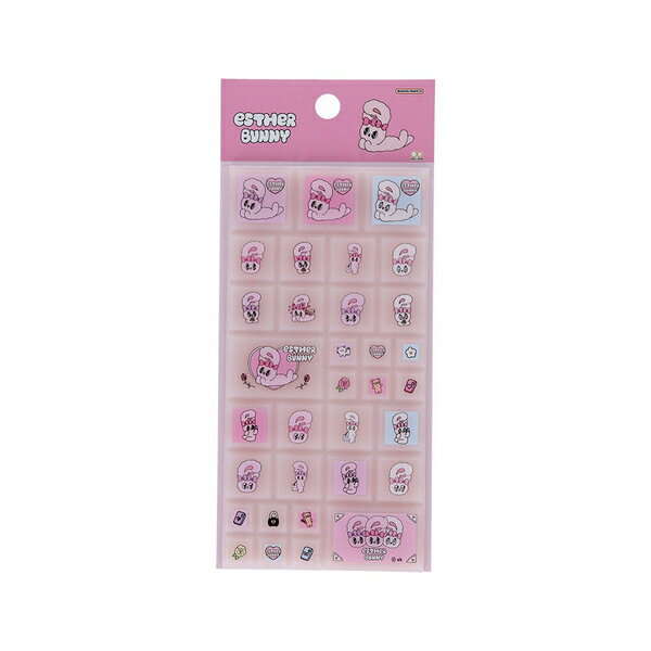 タイルシール エスターバニー eSTHeR BUNNY ピンク ファッショニスタ POP ガーリー S8815844 サンスター文具 sunstarのサムネイル