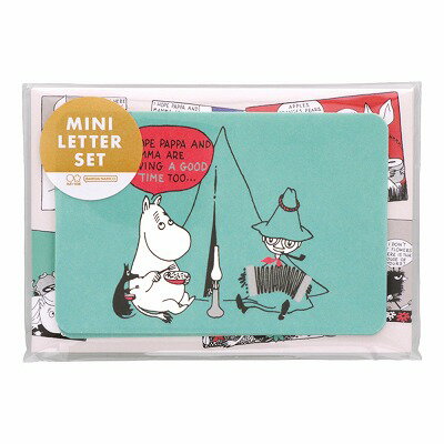 ムーミン ミニ レターセット ムーミン＆スナフキン S8905967 便箋 封筒 手紙 MOOMIN MU23SS サンスタ—文具 ポイント UP 期間限定 お買い物マラソン お買い得商品