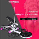 お買い物マラソン【P5倍】多機能ウエストステッパー 踏み台 ダイエット トレーニング 筋トレ 足ふみ ステップ運動 スポーツ 体力づくり ミニ 屋内 ウォーキング ステップ運動 屋内 健康 有酸素運動 昇降 クリスマス プレゼント(4)