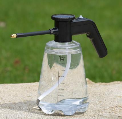 霧吹き電動 ガーデン噴霧器USB充電式 噴霧器 スプレー 蓄圧しなく 電動じょうろ 大容量 2L 自動植物散..