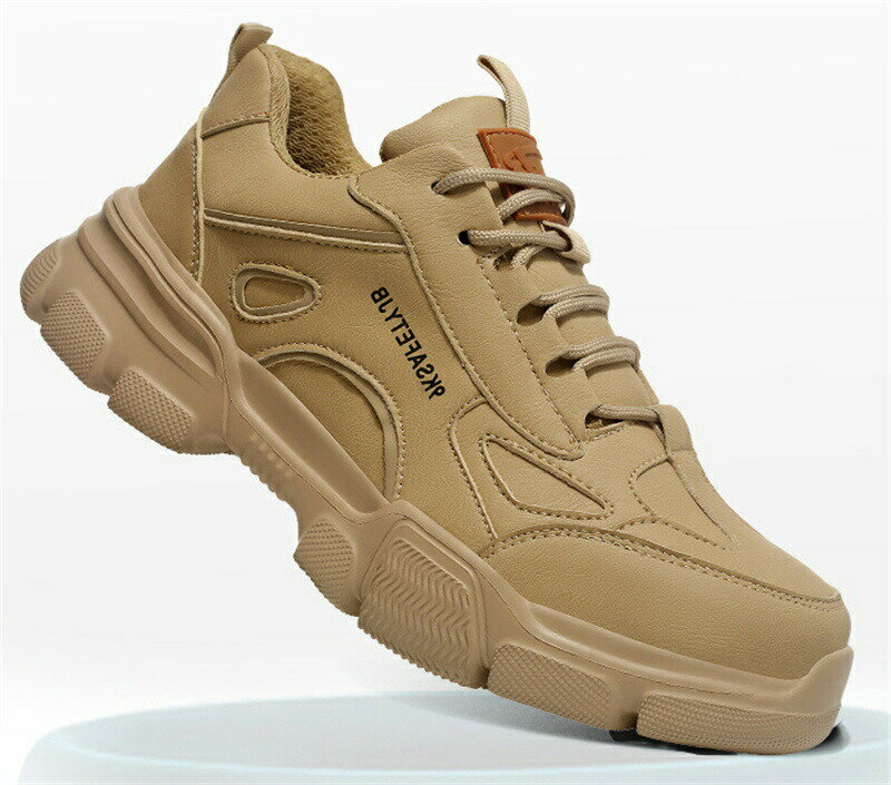 安全靴 スニーカー おしゃれ レディース メンズ 軽作業用 超軽量 通気性 作業靴　22.5cm-28cm 防水 ハ..