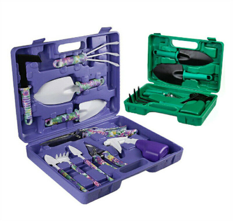 ガーデンツールセット 10点セット ガーデニングツール 園芸工具セット 多肉植物 庭園作業 園芸用品 庭道具 移植 寄せ植え 草抜き ガーデン作業 多用途 耐久...