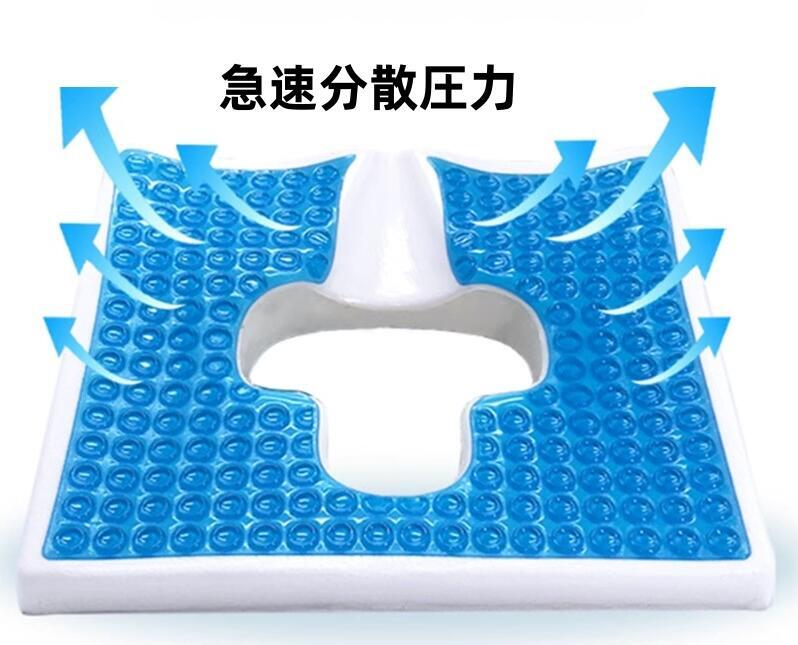 床ずれ防止 クッション 褥瘡用マット 床擦れ防止マット 床ずれ防止用具 老人ホーム 洗える 衝撃吸収 高齢者 敬老の日 プレゼント介護用 体圧分散マット 車椅子 ジェルクッション ムレ予防 通気性 持ち運び