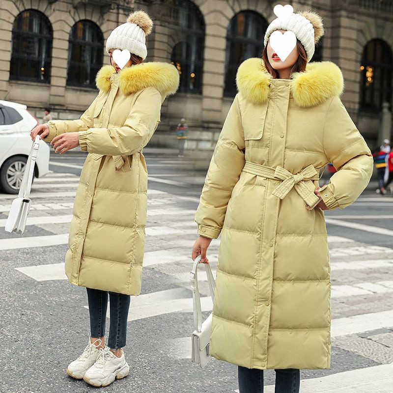 Other Jackets Jumpers - ダウンコート フード付き ロング レディース ダウン レディース 着痩せ ファー 大きいサイズ コート 軽量 アウター きれいめ 20代 30代 40代 50代 秋 冬 ベルト