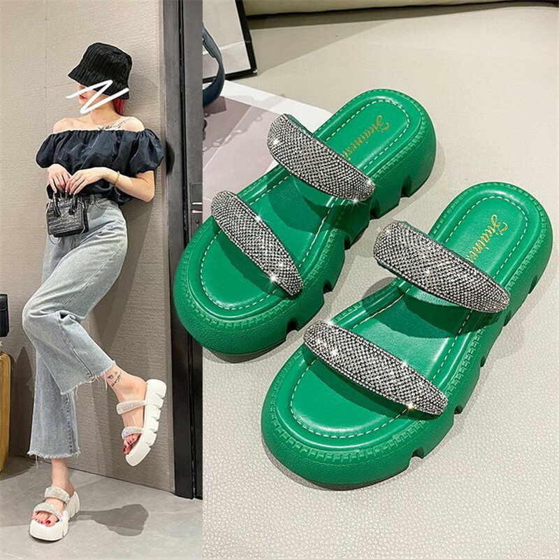 サンダル キラキラ 疲れにくい 厚底 リゾートサンダル ゴージャス レディース 履きやすい 夏 小さいサ..