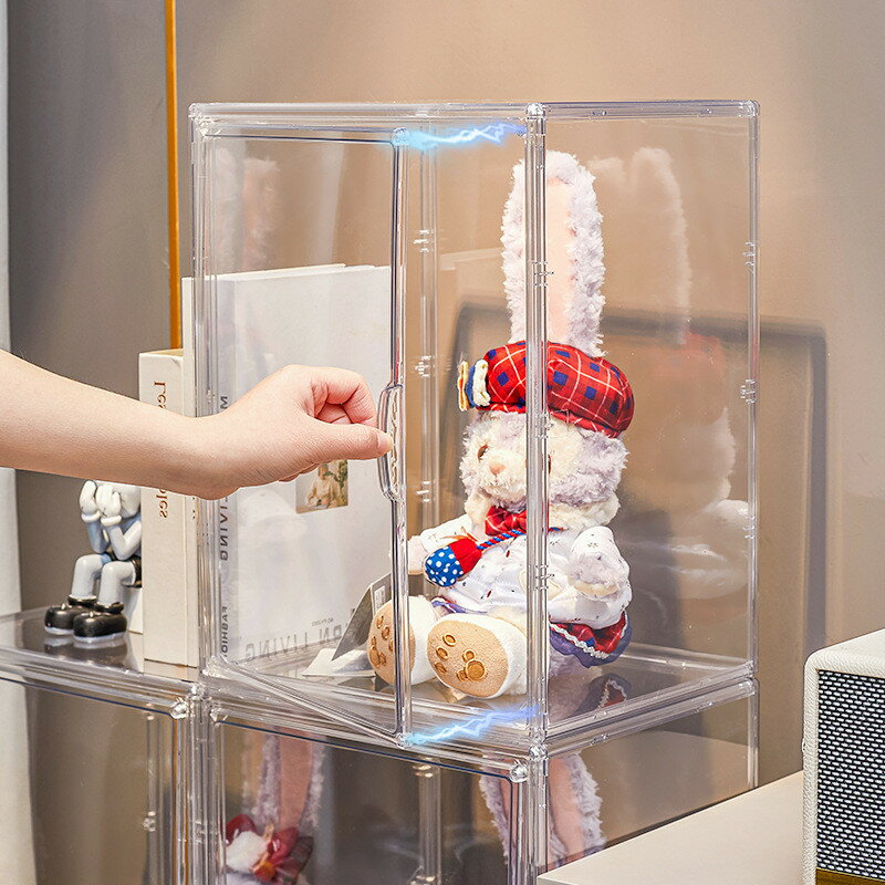 かわいい 収納 ぬいぐるみ収納ケース ぬいぐるみケース 2個セット！コレクション 人形ケース ぬいぐる..