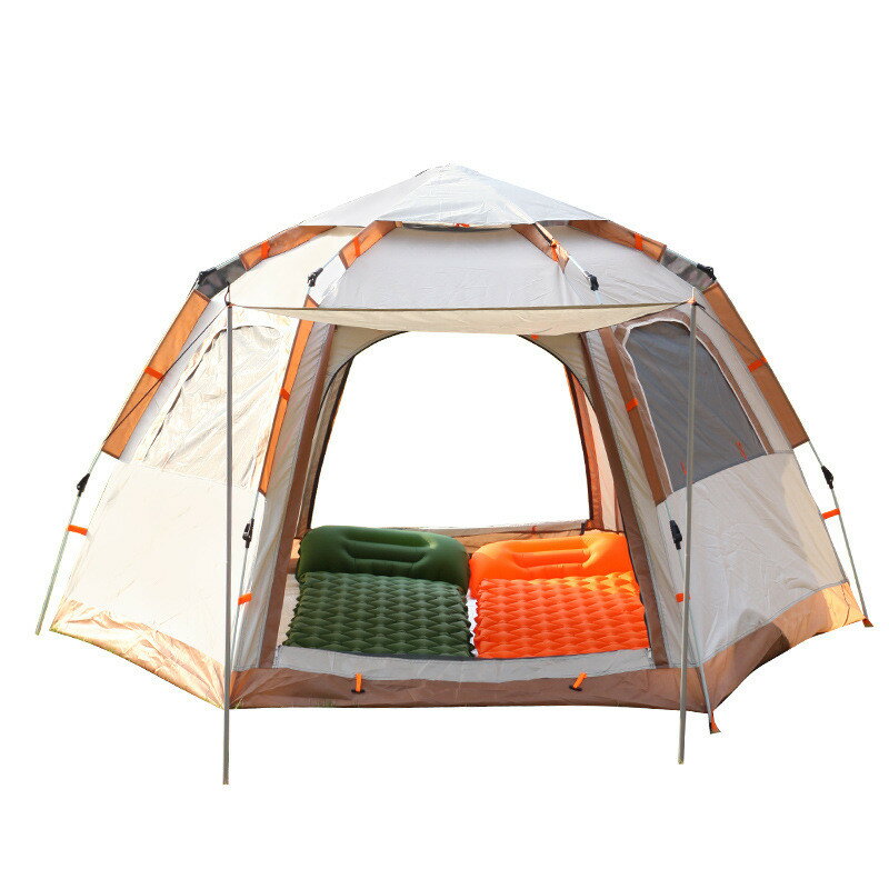 Tents, Tarps - テント キャンプテント ワンタッチ uvカット加工 防水素材 3～4人用 簡単設営 防風防水 通気性に優れ アウトドア お花見 防災 登山 釣り キャンプ テント 多機能 軽量