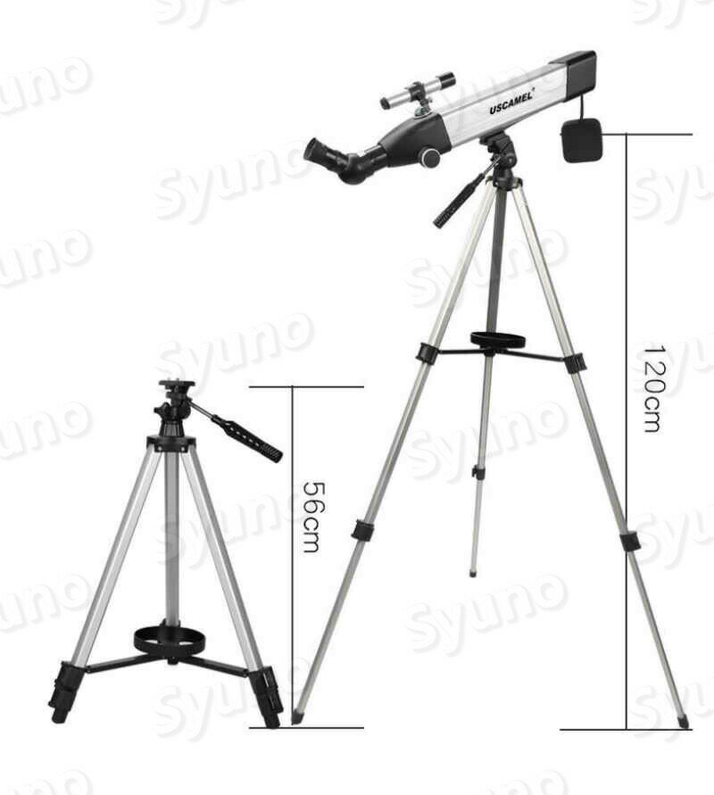 お買い物マラソン【P5倍】天体望遠鏡 口径60mm 初心者 単眼鏡 スマホ撮影 キャリーバッグセット 屈折式 経緯台 伸縮性のあるアルミ合金の三脚 望遠鏡 天体/地上両用 天体観測 アウトドア キャンプ 車中泊 コンパス機能 天体望遠鏡 おすすめ 入門 入学祝い 3