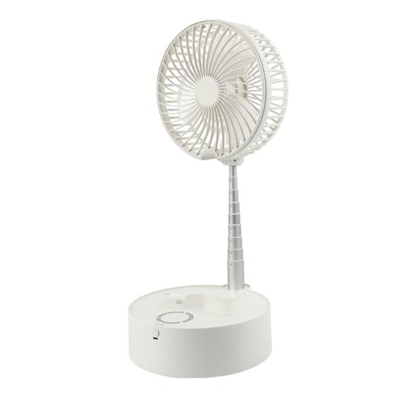 扇風機 伸縮式 折りたたみ 充電式 卓上扇風機 床置き扇風機 2way 高さ自由調節 7200mAh大容量電池 3段..