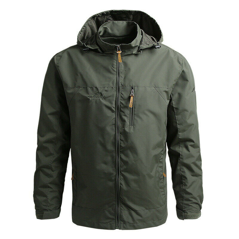 Military Jacket - マウンテンパーカー ジャケット メンズ バイクウェア バイクジャケット 夏 薄手 メッシュ 春秋 防風 撥水 ジャケット フード付き ミリタリージャケット ブルゾン ウィンドブレーカー マウンテンパーカー 軽量 お出かけ アウトドア スポーツ 登山 キャンプ 釣り