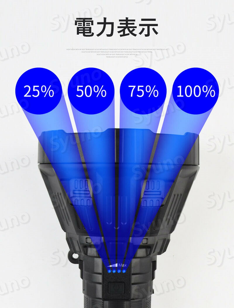 お買い物マラソン【P5倍】LED懐中電灯 懐中電灯 LED USB充電式 超強力 ハンディライト（バッテリー 18650*3） 照射範囲＞500m P70 2100LM 超高輝度LEDライト キャンプ用品 高輝度 遠くまで 5モード 防水 フラッシュライト 小型 軍用 停電 地震対策 アウトドア