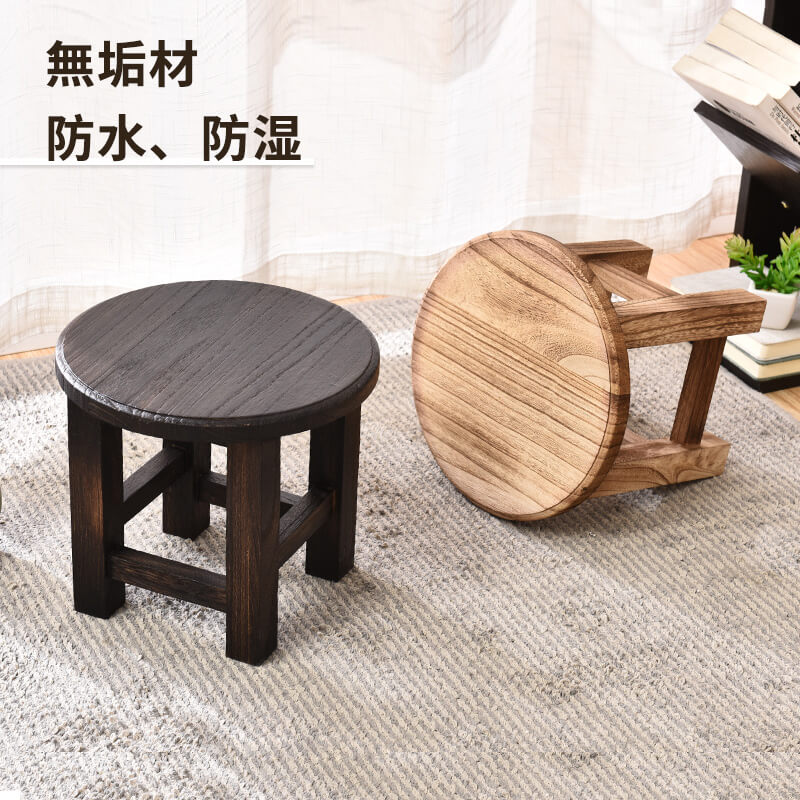 木制 - お買い物マラソン【P5倍】スツール 木製 子供 椅子 おしゃれ 無垢材 防水、防湿 ミニスツール 小さい ウッドスツール 子供用 イス かわいい 天然木 無垢材 花台