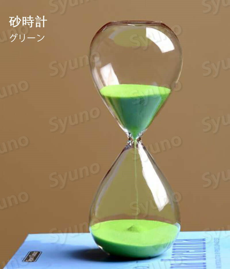 お買い物マラソン【P5倍】パープル砂時計 砂時計 運動 飾り物 プレゼント 透明ガラス 室内装飾品 砂時計 学習 キッチンタイマー オフィス 書斎 リビング 贈り物 ウェディングギフト誕生日プレゼント 母の日 2