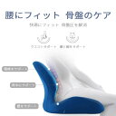 お買い物マラソン【P5倍】L型クッション 椅子用クッション 座布団 腰の負担を大幅に軽減 低反発クッション チェアクッション 人間工学 健康 猫背 正しい姿勢に...