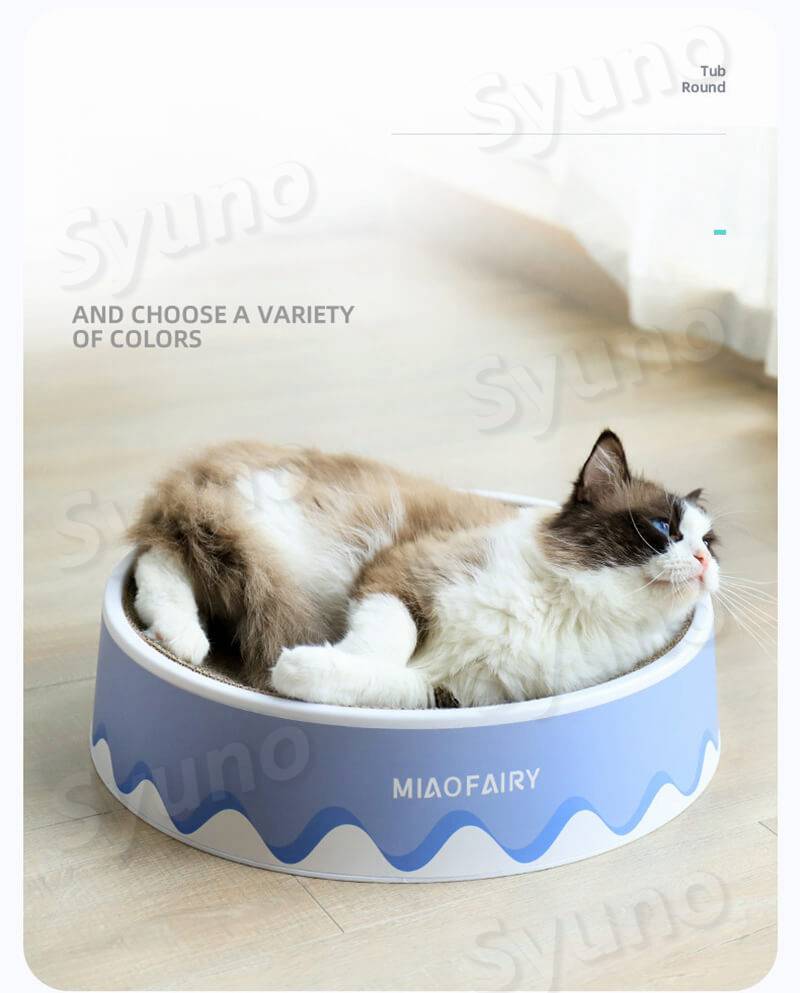 【P5倍】猫爪 ダンボール ベッド 愛猫用 グッズり外し 可能なデザイン 多回使用 可...