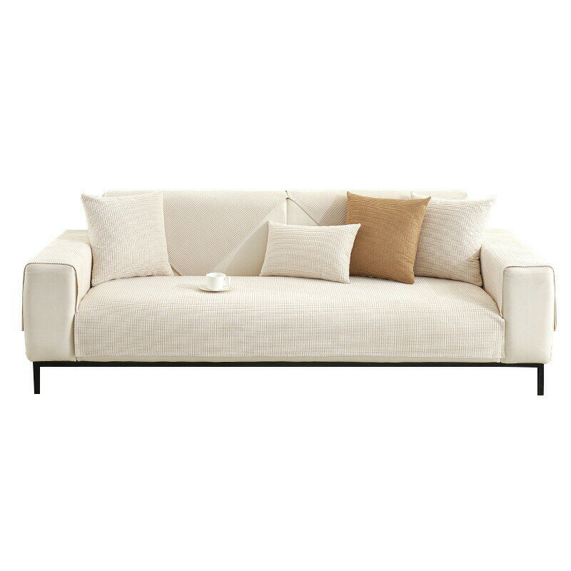 70*70CM ソファーカバー 無地 北欧 マルチカバー ストライプ 3人掛け 2人掛け 1人掛け 丸洗い 洗濯OK ソファー保護 撥水 四季用 ソファーシート滑り止め シェニール 5色