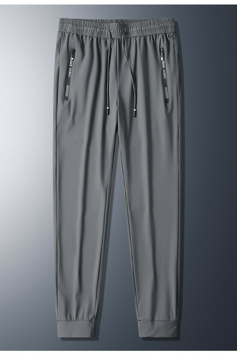 接触冷感 メンズ パンツ ジャージ 夏 冷感 ジョガーパンツ ストレッチパンツ 速乾 軽量 アクティブパンツ 夏 スウェット 下 アンクルパンツ トレーニング 大きいサイズ ジム フィットネス メンズ 夏服 M-8XL