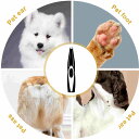 バリカン 犬用 ペット用バリカン ペット用 部分カット USB充電式 猫用 犬 猫 足裏 耳裏 顔回り お尻 ペット用バリカン 2段階 スピード調整可 低騒音 ...