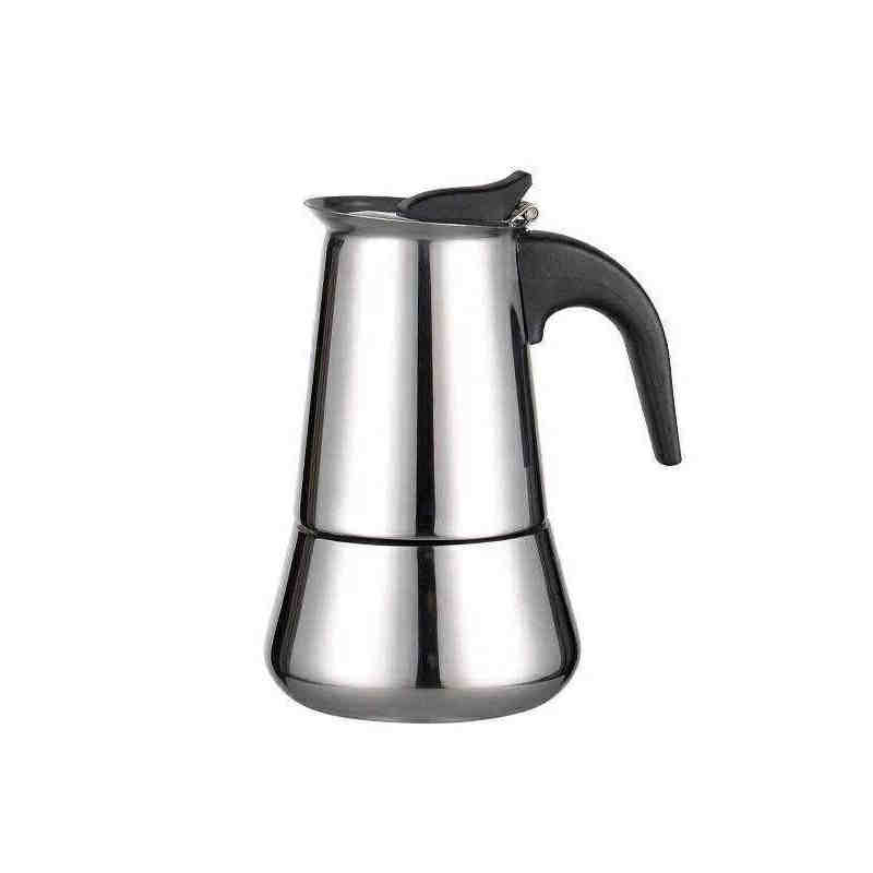 直火式エスプレッソメーカー コーヒーメーカー 直火式 HI対応 エスプレッソメーカー 家庭用 コーヒーパーコレーター コーヒー 珈琲用 ガス 電気ストーブ用 コーヒーポット ステンレス アイスコーヒー キッチン用品 コーヒーマシーン